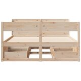  Okvir kreveta bez madraca 150 x 200 cm od masivne borovine | shoptok.hr