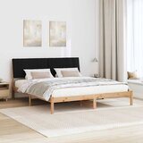  Krevetna konstrukcija Smeđa 180 x 200 cm Čvrsto borovo drvo | shoptok.hr