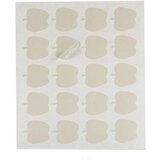  Samoljepljive naljepnice Pincello Bijela 17 x 4 x 19 cm 22 x 49 mm Jabuka (12 kom.) | shoptok.hr