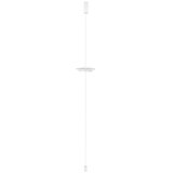 Nova Luce Mat bijela LED stojeća svjetiljka aluminijska s mogućnosti zatamnjivanja (visina 330 cm) Olos – Cijene