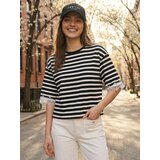 Sinsay Prugasta bluza od pamuka | shoptok.hr