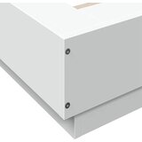  Okvir kreveta s LED svjetlima bijeli 135 x 190 cm drveni | shoptok.hr