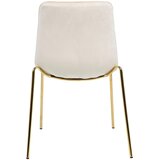MID.YOU STOL, les, kovina, tekstil bež | Shoptok.si