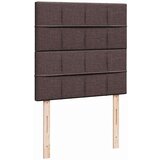 vidaXL Otomanski okvir kreveta s madraca tamnosmeđi 100x200cm tkanine | shoptok.hr
