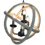  Luster na lancu ROPE GLOBO 3xE14/10W/230V | Eponuda.com