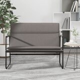  Klupa smeđesiva 100x64x80 cm od tkanine | shoptok.hr
