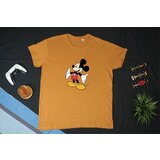  mickey mouse unisex majica svetlo braon | Eponuda.com
