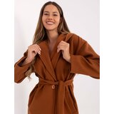 RUE PARIS Coat-IT-EN-A9587.00-light brown | Shoptok.si