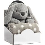 Bbo set plišana igračka + ćebence Rabbit Grey | ePonuda.com