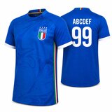 Drugo FIGC Italija Match Logo Poly trening majica dres (poljubni tisk +16€) u