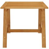 Maison Chic vrtna miza - vrtna jedilna miza 88x88x74 cm trden akacijev les, (21715439) | Shoptok.si