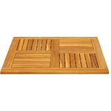Stolna ploča 80x80x2,2 cm četvrtasta od masivnog drva bagrema | Eponuda.ba