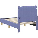  Okvir kreveta za malu djecu s naslonom Traper plava 70 x 140 cm | shoptok.hr