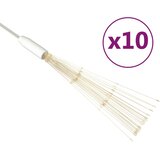  Božićna svjetla vatromet 10 kom topla bijela 20 cm 1400 LED | shoptok.hr