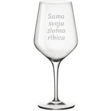 Happy Pumpkin čaša za vino sama svoja zlatna ribica | ePonuda.com