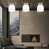  kolarz A1352.11.Gr - plafonski luster nonna 1xE27/60W/230V hrast/bela/siva | Eponuda.com