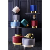 XORA TABURE, kovina, tekstil siva, barve nerjavečega jekla | Shoptok.si
