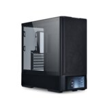 Lian Li Računalniško ohišje LANCOOL 207 Digital, ATX, Midi-Tower, kaljeno steklo, črno | Shoptok.si