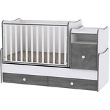 Lorelli Drveni krevetac trend plus white vintage grey | ePonuda.com