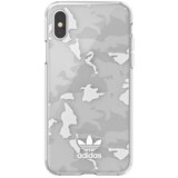 Adidas Zaščitni ovitek za iPhone X in XS Originals Camo Trefoil, Bela, (21731023) Cene