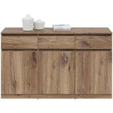 Lesnina-XXXL komoda saturn, barva temnega hrasta | Shoptok.si