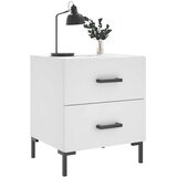  Noćni ormarići 2 kom bijeli 40x35x47,5 cm od konstruiranog drva | shoptok.hr