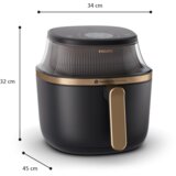 Philips friteza na vrući zrak NA342/00 - OŠTEĆENA AMBALAŽA | shoptok.hr
