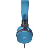 Streetz H300 Slušalice s mikrofonom, sklopive, 3,5 mm priključak, 1 tipka daljinski, 1,5 m, plave | shoptok.hr