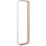 CINQUE Bela LED stoječa svetilka z glasovnim upravljanjem s pomočjo mobilne aplikacije s kovinskim senčilom (višina 109 cm) Cizione – | Shoptok.si
