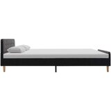 vidaXL okvir za krevet od jute tamnosivi 140 x 200 cm | shoptok.hr
