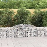  Lučne gabionske košare 8 kom 300x30x60/80 cm pocinčano željezo Cijene
