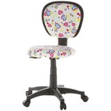 MID.YOU Mladinski Vrtljiv Stol Kiddy Top, Motiv Rožice In Srčki | Shoptok.si