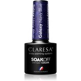 Claresa SoakOff UV/LED Color Galaxy gel lak za nohte odtenek Navy Blue 5 g Cene