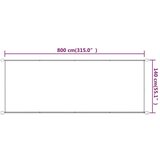  Vertikalna markiza terakota 140x800 cm tkanina oxford | Shoptok.si