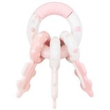  Silikonska glodalica Keys ring Pink KKB50060 Cene
