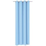  Zavjesa za Zamračivanje s Metalnim Prstenovima 270x245 cm Tirkizna | shoptok.hr