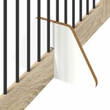  Vrata za pse s postoljem 4 pcs Hrast sonoma 100 x 100 cm | Shoptok.si
