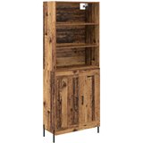  Highboard Staro drvo 69,5 x 32,5 x 180 cm Konstruirano drvo | shoptok.hr