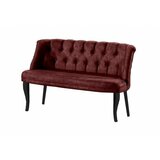 Atelier Del Sofa sofa dvosed roma black wooden claret red cene