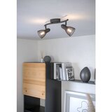 Eglo Carovigno reflektor/2, e14, crni/čelik | shoptok.hr