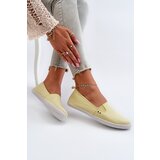 EVENTO Women's Yellow Slip-On Sneakers Adrancia | Shoptok.si
