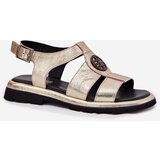 ARTIKER Leather Women's Sandals Patent With Decorative Detail 56C0691 Black | Shoptok.si