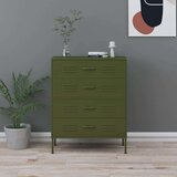  Ladičar maslinasti 80 x 35 x 101 5 cm čelični | shoptok.hr