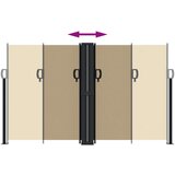  Bočna tenda na uvlačenje bež 140x1200 cm | shoptok.hr