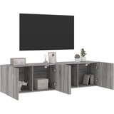  Zidni TV ormarići 2 kom boja sivog hrasta sonome 80x30x41 cm | shoptok.hr