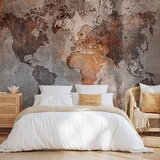  Foto tapeta - Map Colors 490x350 Samoljepljiva | shoptok.hr