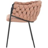 Lesnina-XXXL stol, les, kovina, tekstil rdeča | Shoptok.si