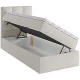 MID.YOU POSTELJA Z VZMETNICO 90 cm x 200 cm , les, tekstil, leseni material bež | Shoptok.si