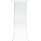  Stalak za akvarij bijeli 60,5x36x72,5 cm od konstruiranog drva | shoptok.hr