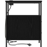  Noćni ormar Crni hrast 30 x 48 x 61 cm Konstruirano drvo | shoptok.hr